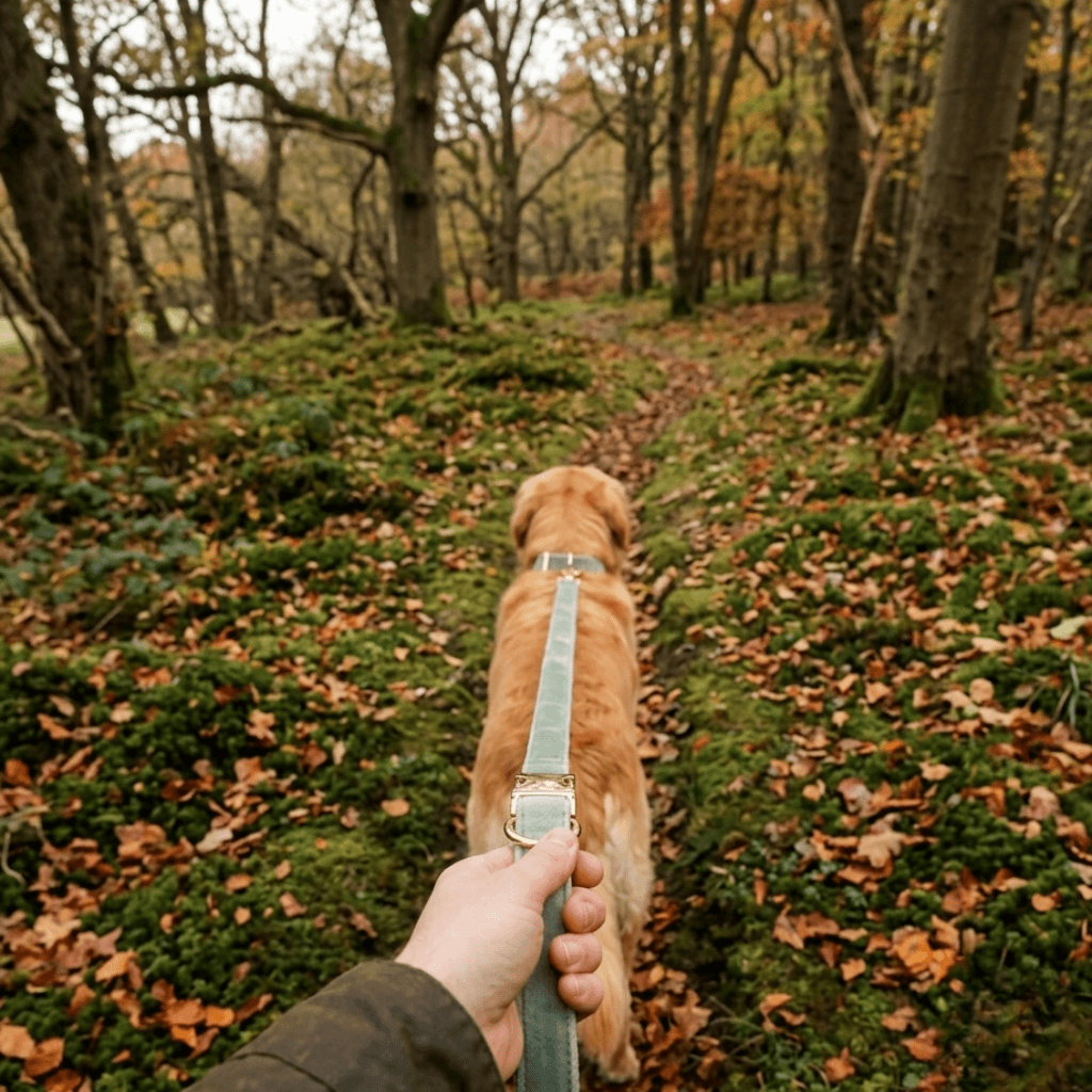 Form Collar & Lead Set — Sage