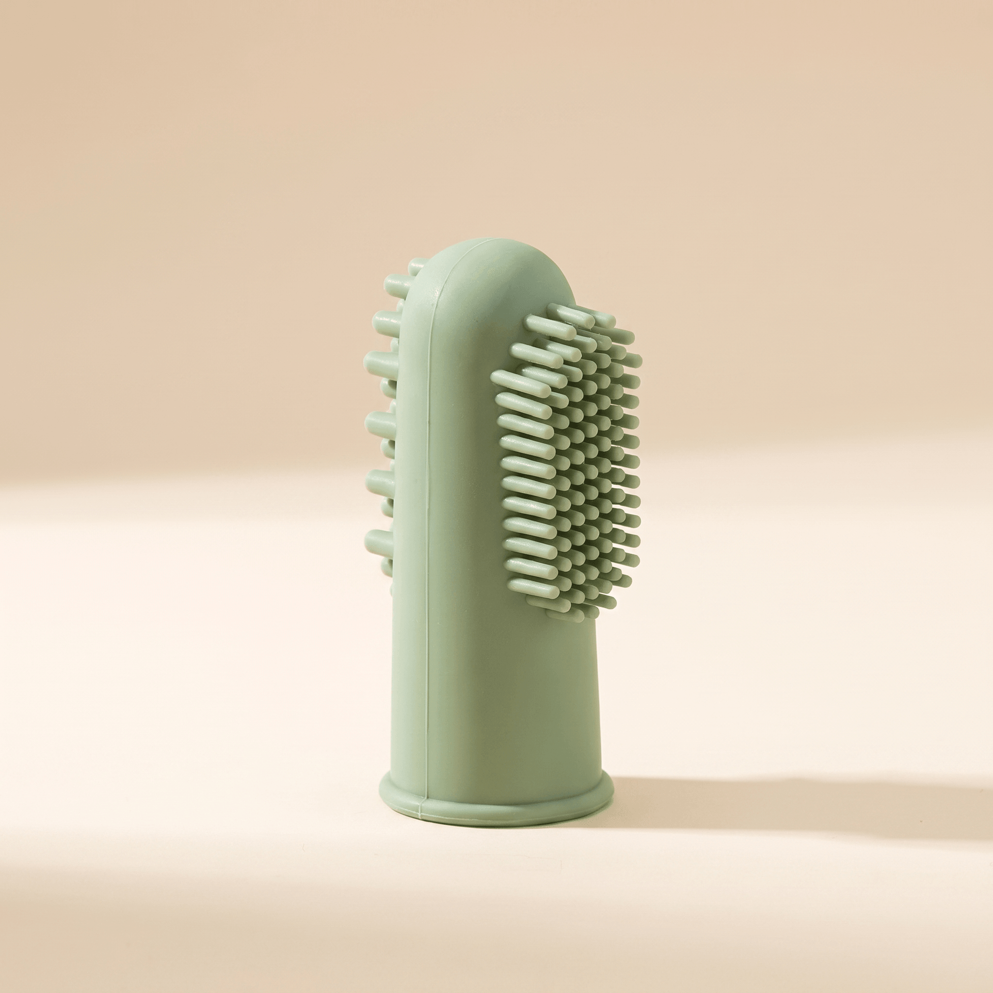 Form Finger Brush — Sage, premium studio shot