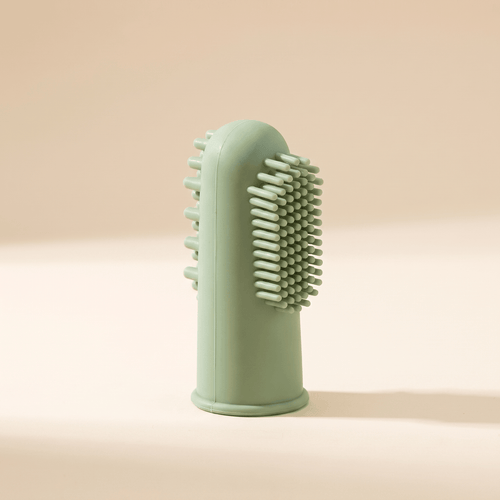 Form Finger Brush — Sage, premium studio shot