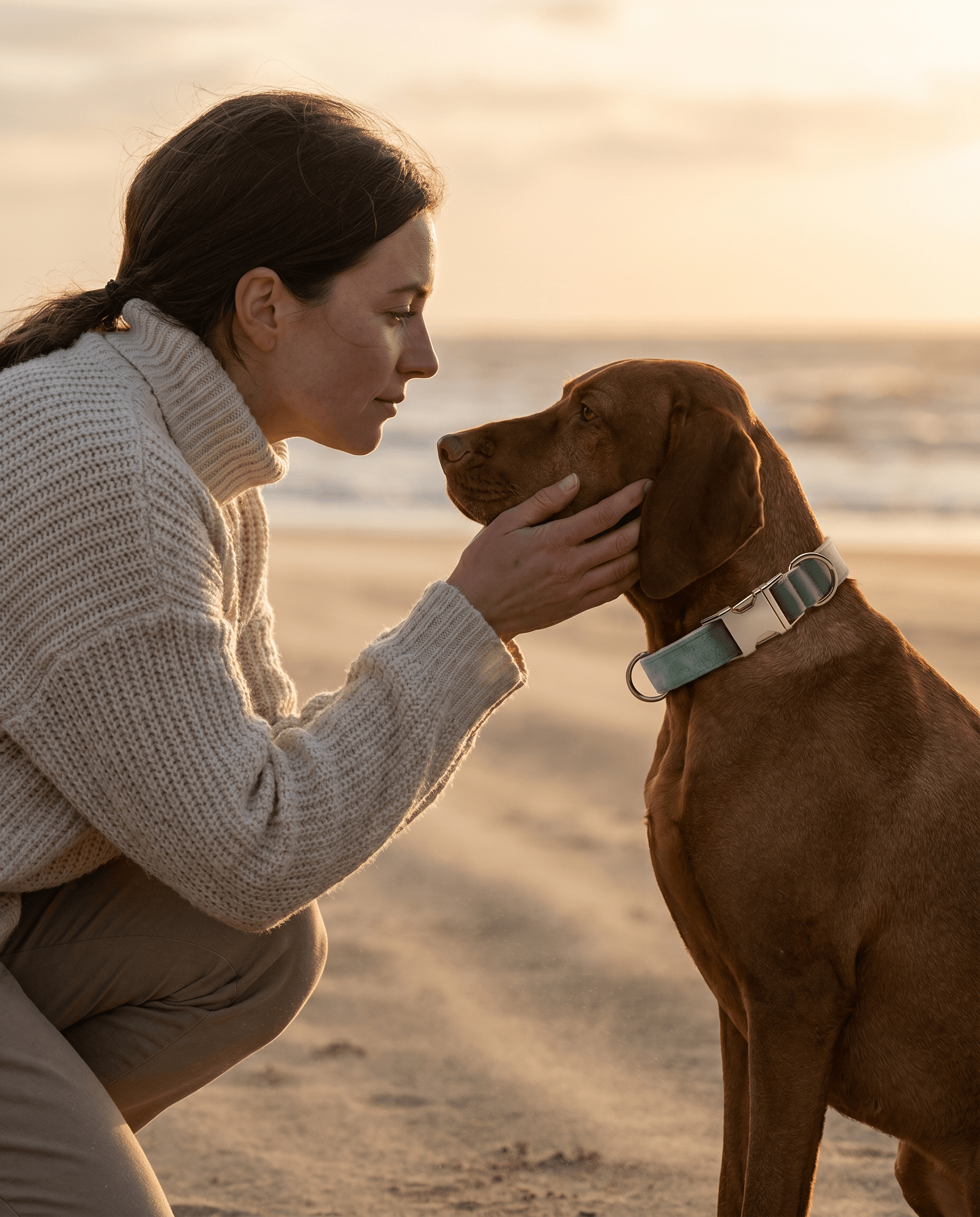 Form Collar — Sage at the beach