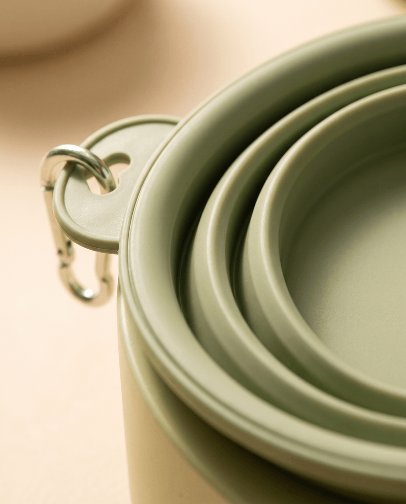 Form Pocket Bowl — silicone fold detail