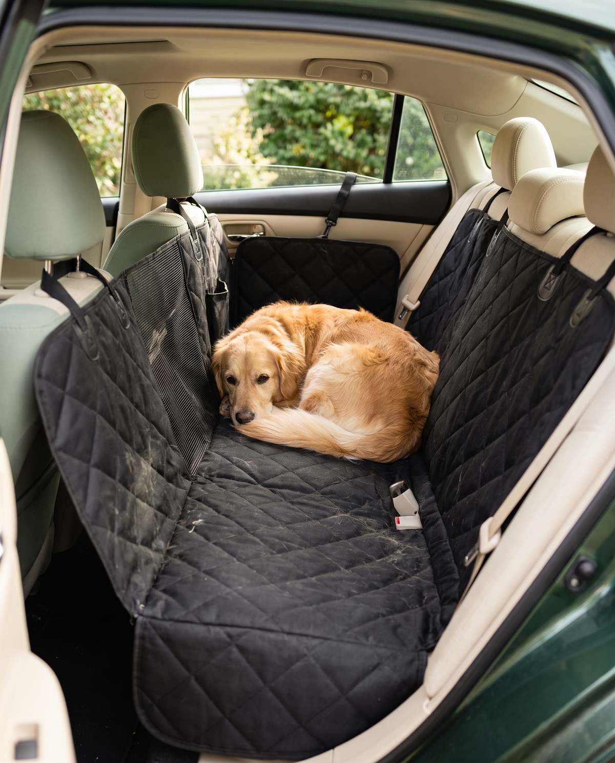 Form Car Seat Cover in Black