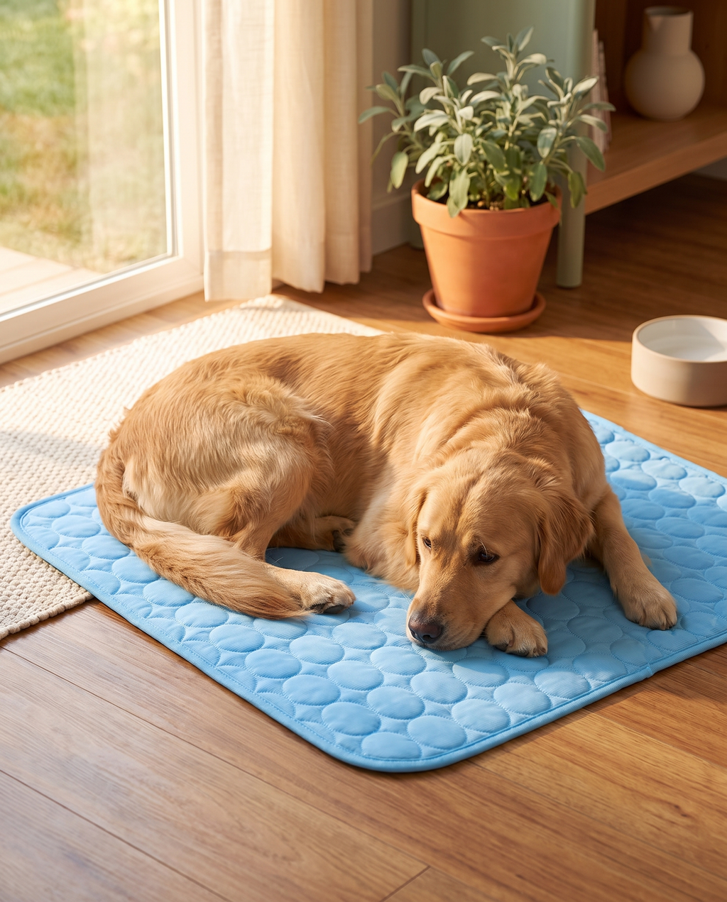 Form Cooling Mat in Blue