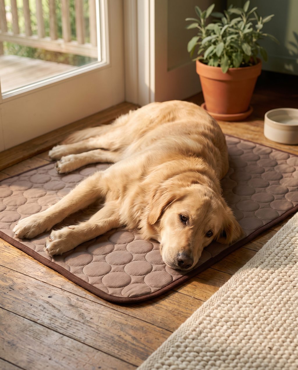 Form Cooling Mat in Brown