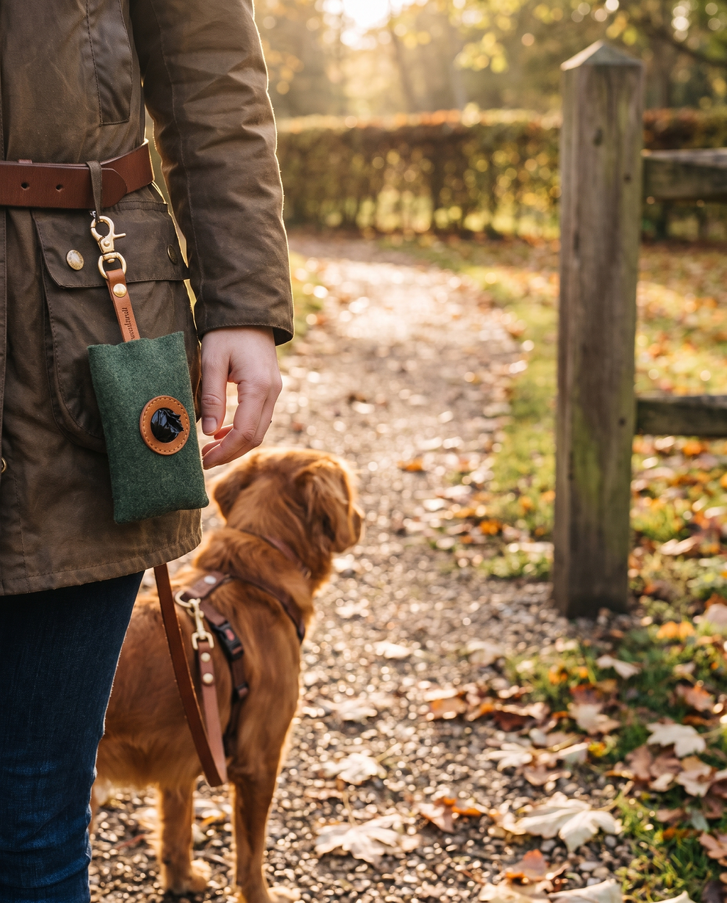 Form Waist Pouch in Green